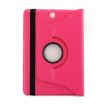 Magenta Litchi Texture 360 Rotating Leather Case for Galaxy Tab A 9.7 - 3