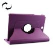 Purple Litchi Texture 360 Rotating Leather Case for Galaxy Tab A 9.7/P550/T550 - 1