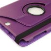 Purple Litchi Texture 360 Rotating Leather Case for Galaxy Tab A 9.7/P550/T550 - 7