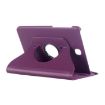 Galaxy Tab S2 8.0 Purple Leather Case - 360 Rotation & Holder - 4