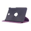 Galaxy Tab S2 8.0 Purple Leather Case - 360 Rotation & Holder - 5