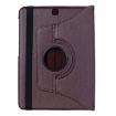 Galaxy Tab S2 9.7 Leather Case, Litchi Texture, 360 Rotation, Coffee - 3