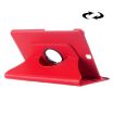 Litchi Texture Red Leather Case with 360 Rotation for Galaxy Tab S2 9.7 - 1