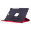 Litchi Texture Red Leather Case with 360 Rotation for Galaxy Tab S2 9.7 - 5