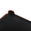 Orange/Black 360 Rotatable Leather Case for Galaxy Note 10.1 (2014)/P600 - 7