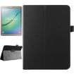 Black Litchi Texture Leather Case for Galaxy Tab S2 9.7/T815 with Holder - 1