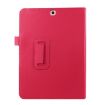 Magenta Litchi Texture Leather Case for Galaxy Tab S2 9.7/T815 - 3
