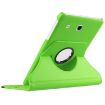 Green Litchi Texture Leather Case with 360 Rotation for Galaxy Tab E 9.6 - 6
