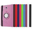 White Litchi Texture Leather Case with 360 Rotation for Galaxy Tab E 9.6 - 7