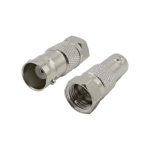 BNC Jack to F Plug Connector - 1
