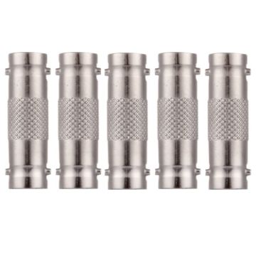 BNC Female to Female Adapter Connector - 5 Pack - 1
