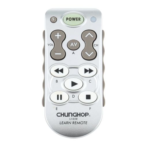 ChunGhop L102 Universal Learning Remote Control - White - 1