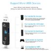 D-188 3 in 1 TF USB Micro USB Type-C Card Reader OTG Adapter White - 7