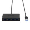 ORICO G11-H4-U3-100-BK 4 Port USB 3.0 HUB - Efficient Connectivity - 2
