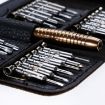 27-in-1 Magnetic Portable Wallet Screwdriver Set for Phone/Tablet Repair - 4