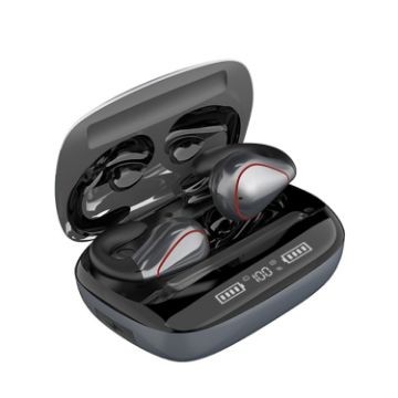 T20 TWS Bluetooth 5.0 Earphones, LED Display, Charging Box, Gun Gray - 1