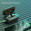 T20 TWS Bluetooth 5.0 Earphones, LED Display, Charging Box, Gun Gray - 7