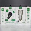QC3.0 Dual USB Car Charger + 8 Pin Fast Charging Line Kit - White - 8