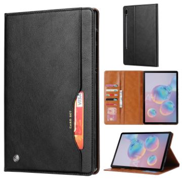 Samsung Galaxy Tab S7 Plus Leather Case with Photo Frame & Card Slots - 1
