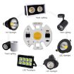 10 PCS 3W Warm White COB LED Light Chip AC 220V Bulb for DIY Spotlight - 5