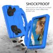 Galaxy Tab 4 7.0 T230/T231 Kids EVA Anti-Fall Cover with Thumb Bracket Blue - 5