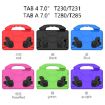 Galaxy Tab 4 7.0 T230/T231 Kids EVA Anti-Fall Cover with Thumb Bracket Blue - 7