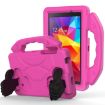 Galaxy Tab 4 7.0 T230/T231 Kids EVA Anti-Fall Cover with Stand (RoseRed) - 1