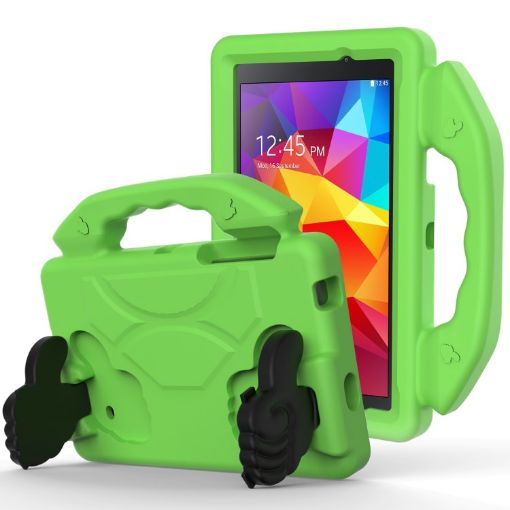 Galaxy Tab 4 7.0 T230/T231 Kids EVA Protective Cover with Stand - Green - 1