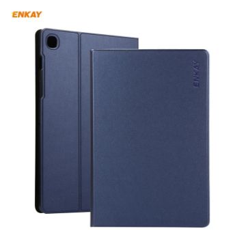Samsung Galaxy Tab A7 10.4 T500/T505 Smart Case, Dark Blue, PU Leather - 1