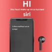 JM12 TWS Bluetooth 5.0 Earphones, Touch Control, Stereo Bass, White - 6