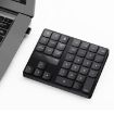 Wireless USB Numeric Keypad 35 Keys - Rechargeable Mini Numpad for Laptop - 1