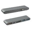 WS-15 6 in 1 Type-C Hub: HDMI, USB 3.0 x 2, SD, TF, PD Converter - 2