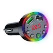 F9 Car MP3 Modulator Player Wireless Audio Receiver USB Charger FM Kit - 2