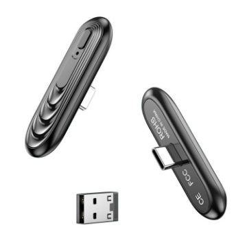 T71 Type-C Bluetooth 5.0 Wireless Audio Adapter for Switch Lite/PC/Phone - 1