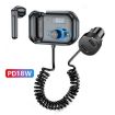 T2 FM Transmitter Hands-free Kit MP3 Player USB PD Quick Charge Receiver - 3