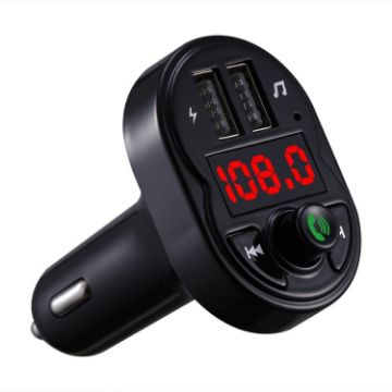 X1 Car Handsfree Kit FM Transmitter Wireless Receiver MP3 Player USB Charger - 1