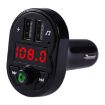 X1 Car Handsfree Kit FM Transmitter Wireless Receiver MP3 Player USB Charger - 2