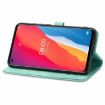 Ulefone Note 11 Plus Green Leather Case with Card Slot & Lanyard - 4