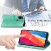 Ulefone Note 11 Plus Green Leather Case with Card Slot & Lanyard - 6