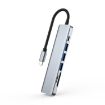 7-in-1 Type-C Hub: HDMI, SD/TF, USB2.0x2, USB3.0, PD Docking Station - 2