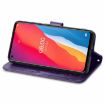 Ulefone Note 11 Plus Purple Leather Case with Lanyard, Card Slot & Wallet - 4