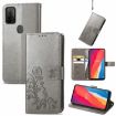 Ulefone Note 11 Plus Gray Leather Case: Lanyard, Card Slot, Wallet, Bracket - 1