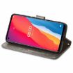 Ulefone Note 11 Plus Gray Leather Case: Lanyard, Card Slot, Wallet, Bracket - 4