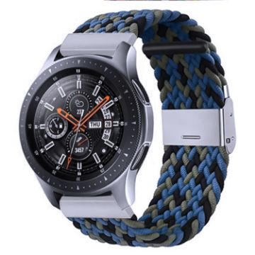 Samsung Galaxy Watch 4/5 20mm Nylon Braided Camouflage Band - 1