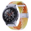 Samsung Galaxy Watch 4/5 20mm Nylon Braided Band - Orange Yellow - 1