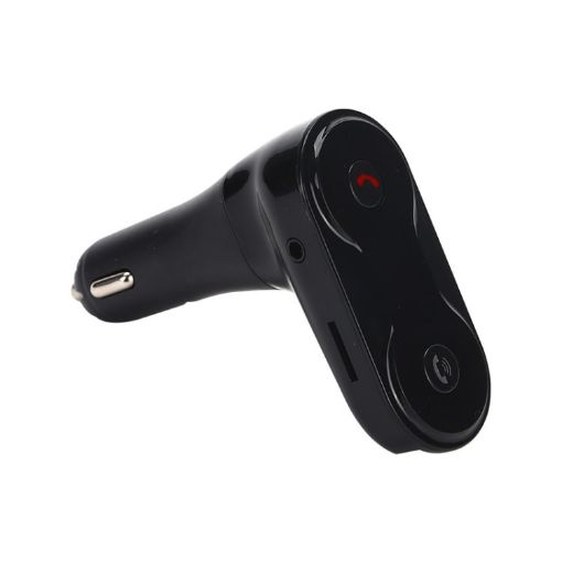 C8 Car Bluetooth FM Transmitter Modulator Charger Kit AUX MP3 Player - 1