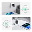 PD25W USB-C/Type-C + QC3.0 Dual Port Fast Charger with USB to 8 Pin Cable - 4