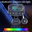 T67 Bluetooth 5.0 Car MP3 Player FM Transmitter Wireless AUX Adapter - 5