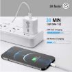 AU-20W PD USB-C Travel Charger + USB-C to 8 Pin Cable, AU Plug, 2m - 3
