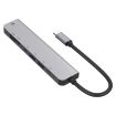 UC902 7-in-1 USB-C Hub: HDMI, SD/TF, 2 USB, Type-C, PD, Aluminum Alloy - 2